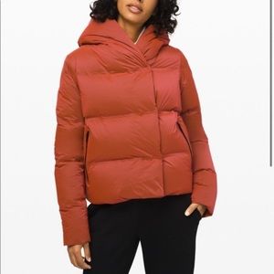 Lululemon Cloudscape Wrap Short Jacket Burnt Umber